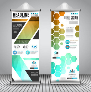 卷起業務橫幅廣告